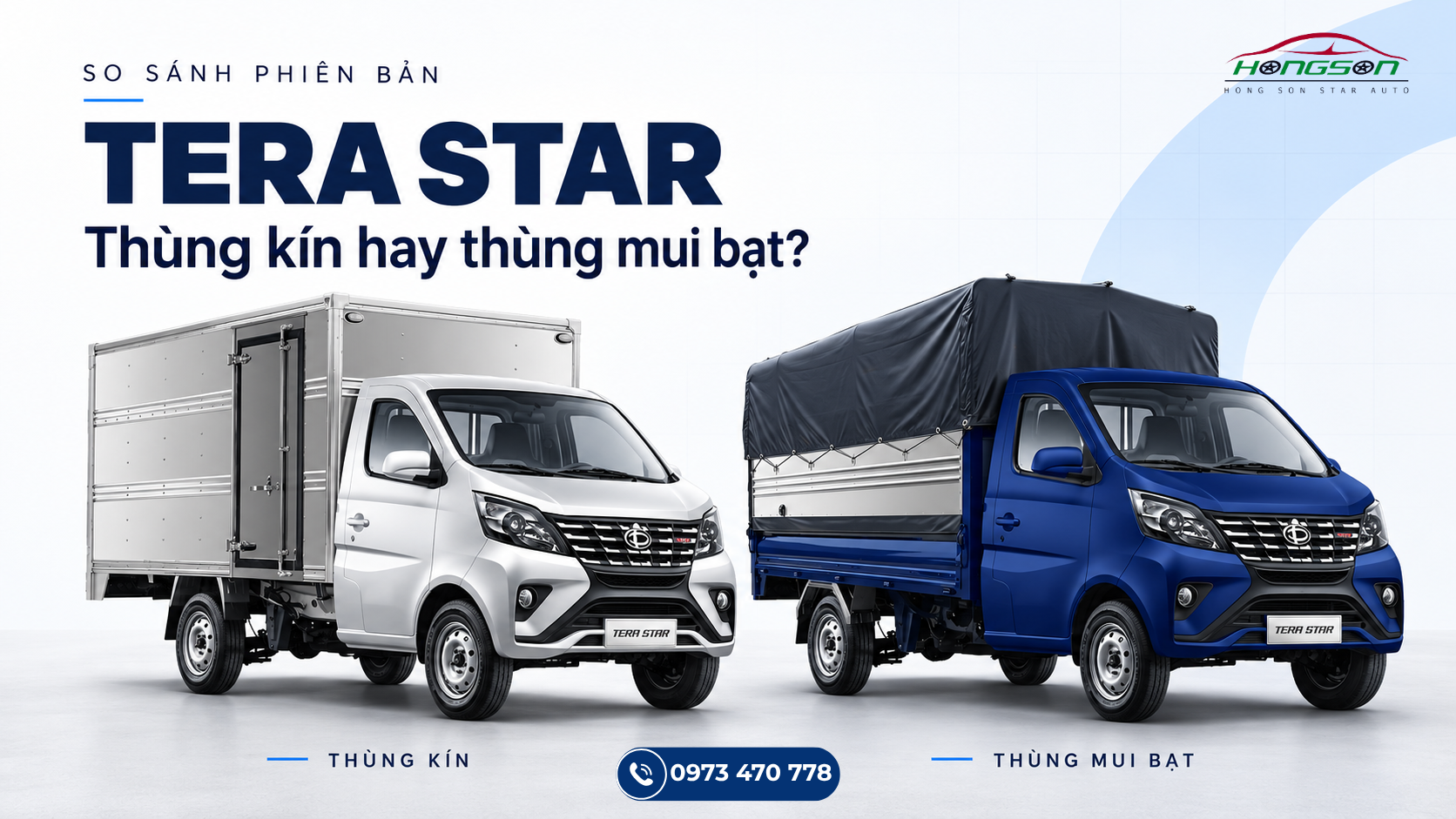 TERA STAR thùng kín và thùng mui bạt: Nên chọn loại nào để vận chuyển hàng hóa?
