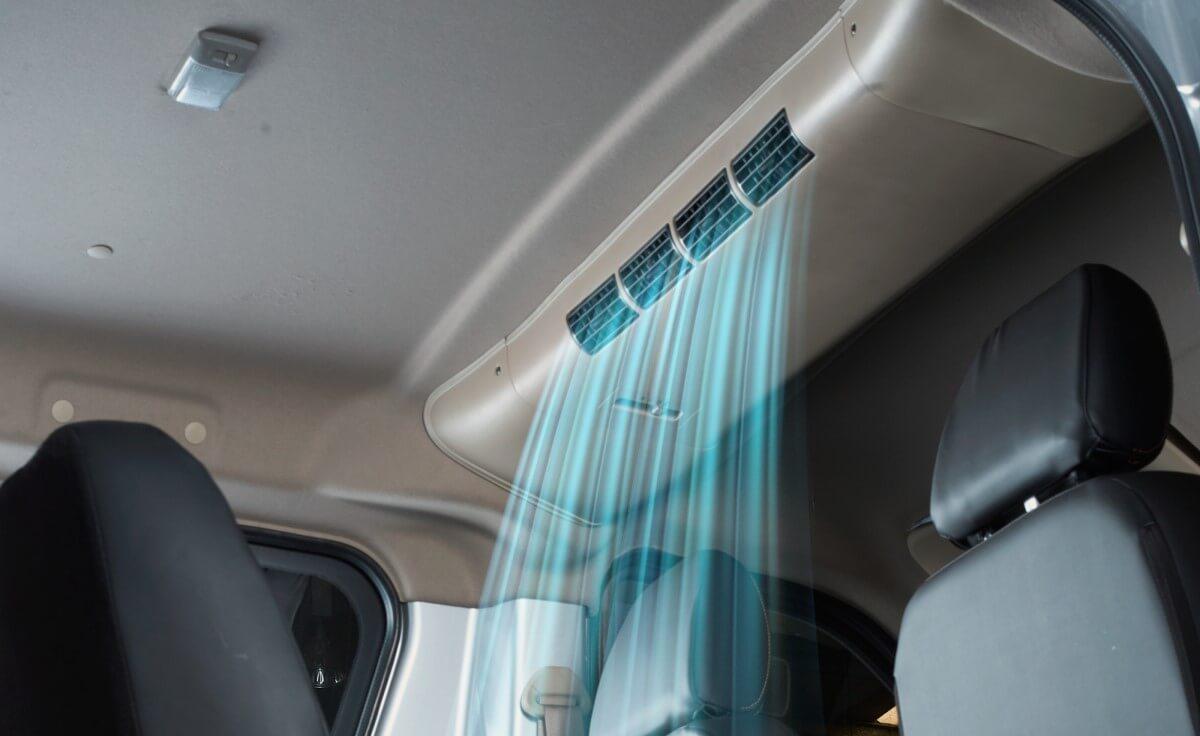 Hệ thống điều hòa ghế sau