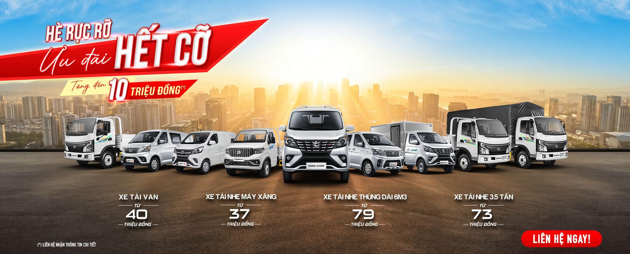 Xe tải 3 tấn - 5 tấn